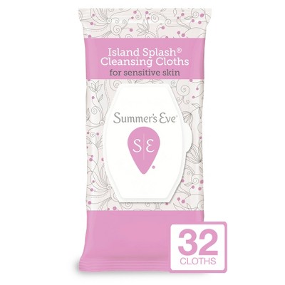 Summer's Eve Island Splash Feminine Wipes - 32ct