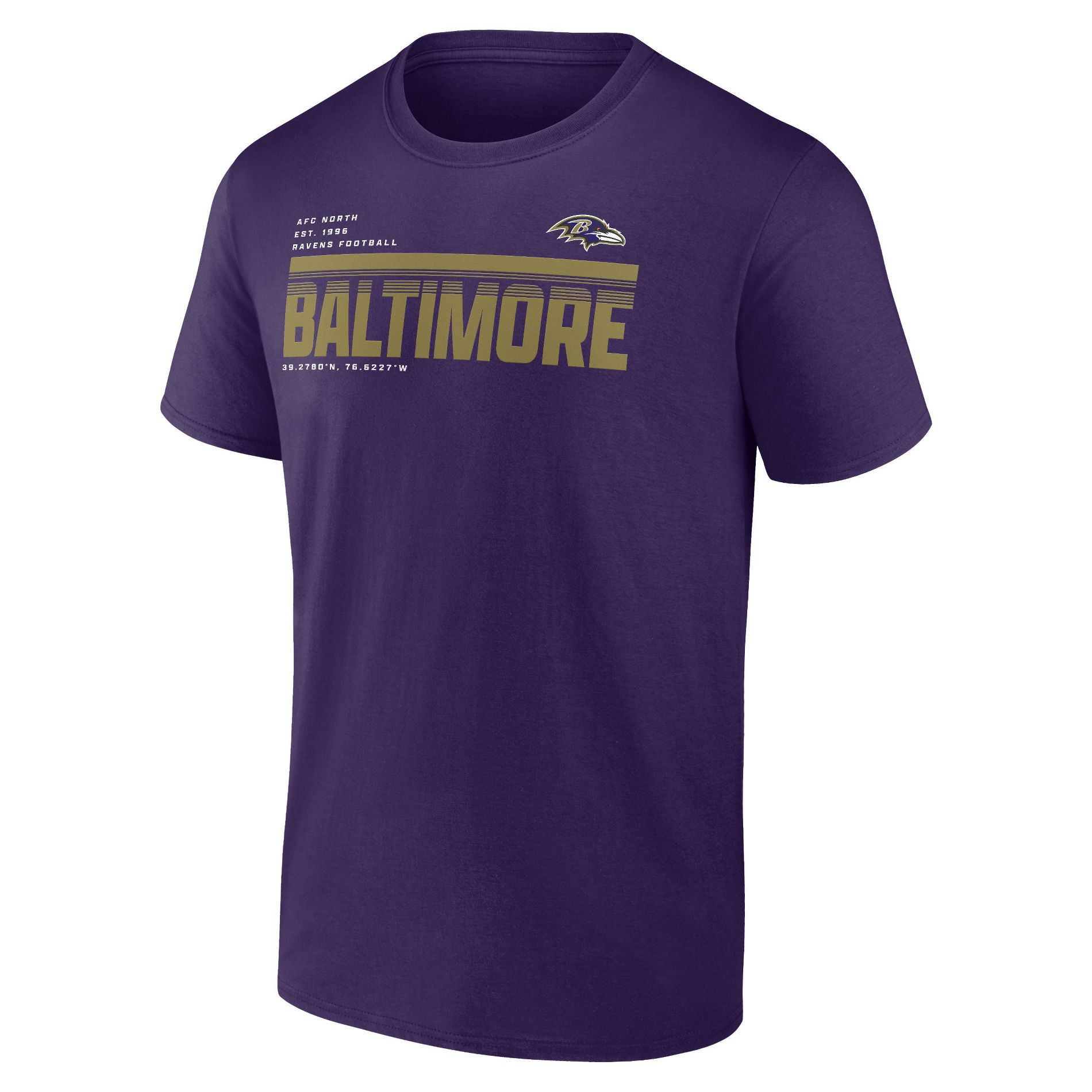 NFL Baltimore Ravens Men's Bi-Blend T-Shirt - L