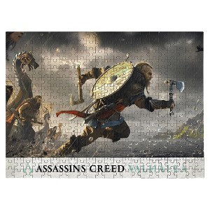 Dark Horse Comics Assassins Creed Valhalla Fortress Assault 1000 Piece Jigsaw Puzzle - 1 of 4