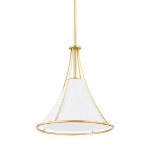 Mitzi Madelyn 1 - Light Pendant in  Aged Brass Clear Shade - 1 of 1