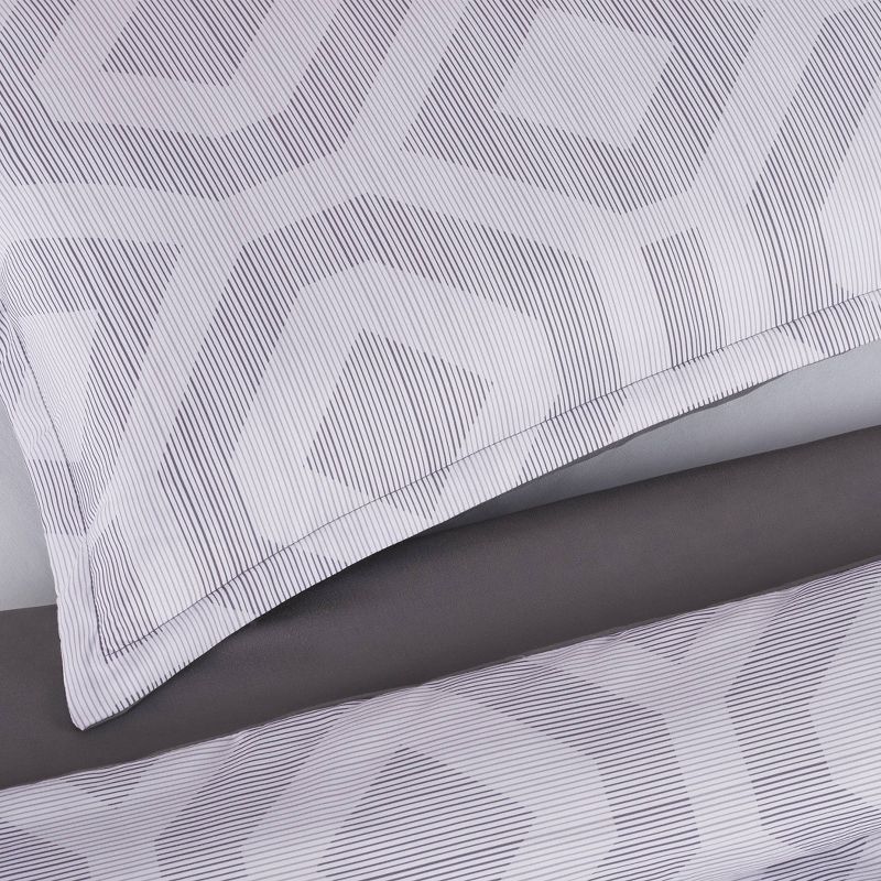 Skyler Textured Geometric Antimicrobial Comforter Set - Serta, 4 of 5