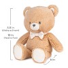 Baby GUND Sustainable Teddy Bear Plush, Stuffed Animal Made from Recycled Materials, Gift for Babies and Newborns, Brown, 13” - 4 of 4