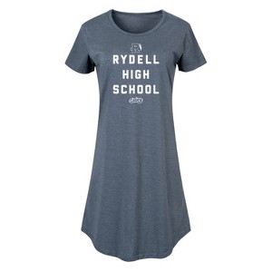 Women's - Grease - Rydell High School Graphic T-shirt Dress - 1 of 4