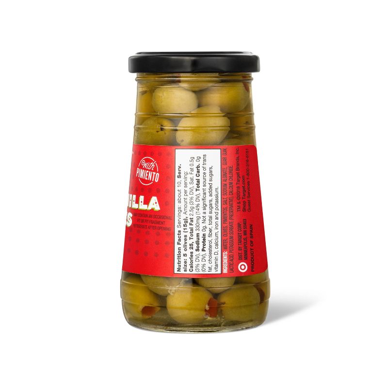 Pimiento Stuffed Green Olives - 5.75oz - Market Pantry&#8482;, 3 of 4