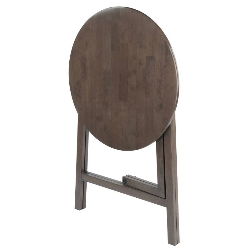 Torrance High Round Bar height Table Oyster Gray - Winsome, 6 of 14