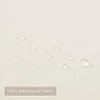 Waterproof Fabric Shower Curtain Liner with Magnets - 4 of 4