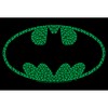 Juniors Womens Batman St. Patrick's Day Cloverfield Bat Logo T-Shirt - 2 of 4