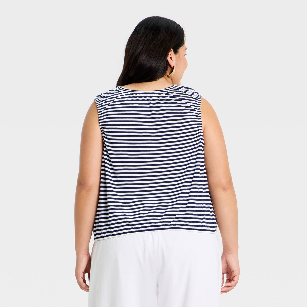Women's Bubble Hem Tank Top - A New Day™ - thumbnail 9