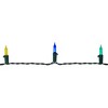 Northlight Battery Operated LED M5 Faceted Christmas Lights - Multicolor  - 15.75’ Green Wire - 50ct - 4 of 4