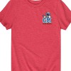 Boys' - Sesame Street - Cookie Monster Collegiate Short Sleeve Graphic T-Shirt - 2 of 4