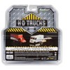 1972 Chevrolet C-30 Ramp Truck with 1976 Chevrolet Chevelle Laguna Black & White w/Stripes 1/64 Diecast Model Car by Greenlight - 2 of 3