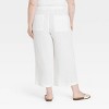 Women's High-Rise Gauze Wide Leg Pull-On Pants - Universal Thread™ - 2 of 3