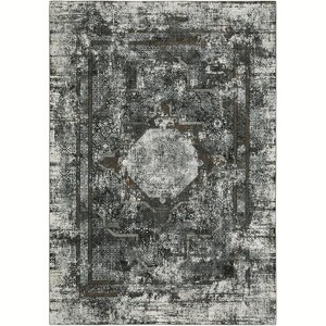Oriental Weavers Gemini 090O2 Charcoal/ Grey Indoor Area Rug - 2'3" x 7'6" - 1 of 4