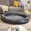 Human Dog Bed,Giant Extra Large Memory Foam Human Size Pet Bed for People,Fluffy Plush Dog Bed For Human-Maison Boucle - 3 of 4