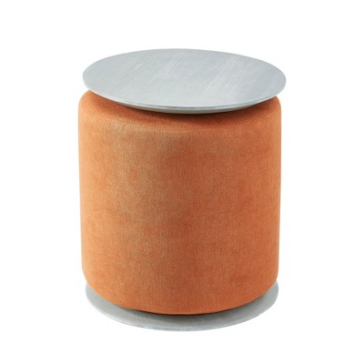 orange ottoman target