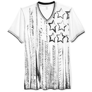 I.N.C International Concepts Mens Art Happening Flag Graphic T-Shirt, White, Large - 1 of 1