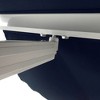 Resenkos Patio Awning, Outdoor Sun Shade Shelter Cover Awnings,10' x 8' Retractable Awning, Patio Awnings, Sunshade Shelter w/ Manual Crank Handle, - 3 of 4
