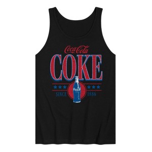 Men's - Coca-Cola - 90s Coke Collegiate Design Graphic Tank Top - 1 of 3