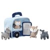 Lambs & Ivy Interactive Blue Camper/RV Plush with Stuffed Animal Toys - 2 of 4