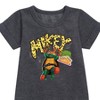 - Teenage Mutant Ninja Turtles - Michelangelo AKA Mikey Graphic Short Sleeve Fleece Dress - 2 of 3