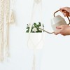 Unique Bargains Macrame Plant Hanger Woven Cotton Indoor Outdoor Decorative - 3 of 4