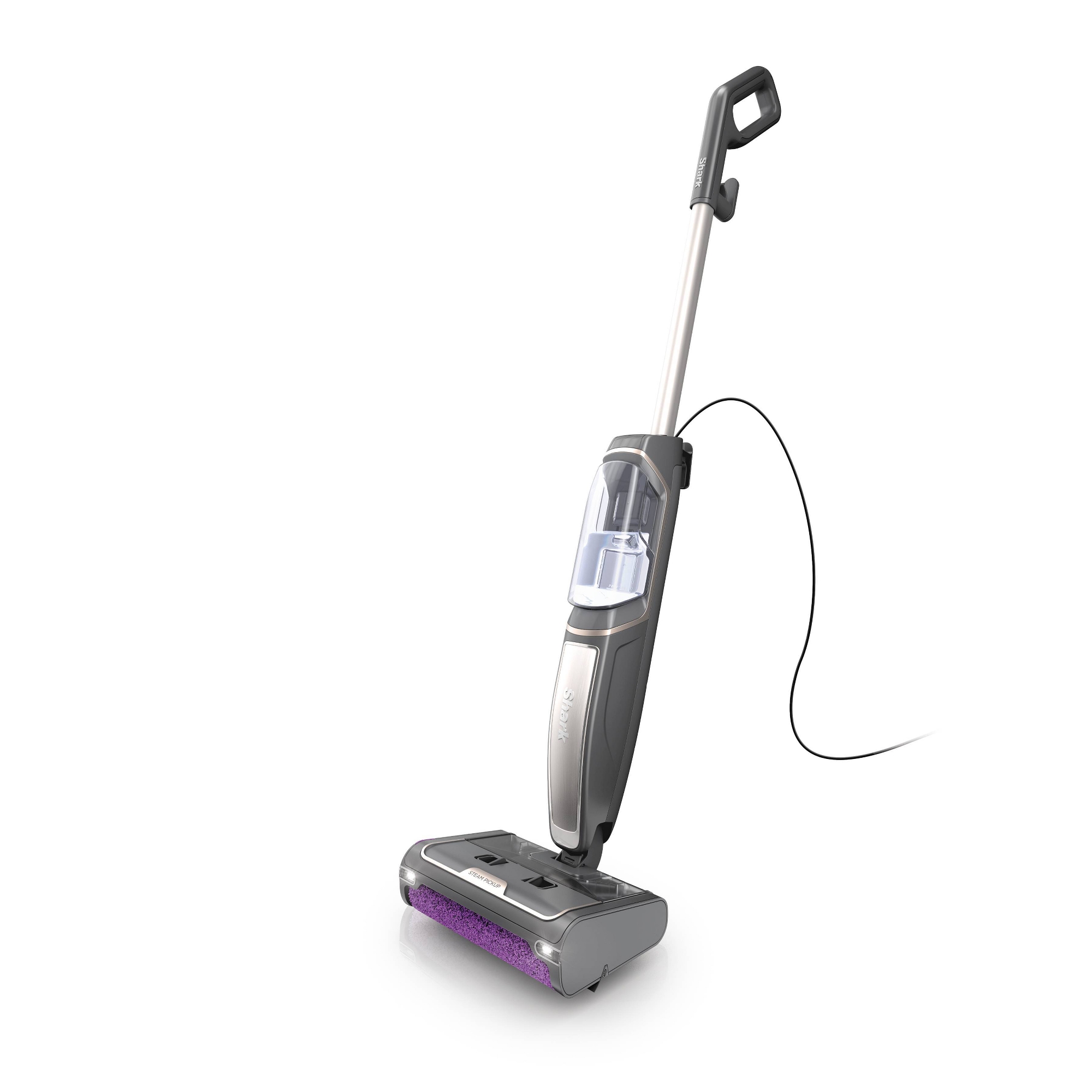Shark Steam Pickup 3-in-1 Steam Mop SD201 9.3" Cleaning Path Black: Electric, Bagless, 1230W