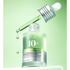 Anua Azelaic Acid 10 Hyaluron Redness Soothing Serum (1.01 oz) calm inflammation & even out facial skin tone. - 1 of 4