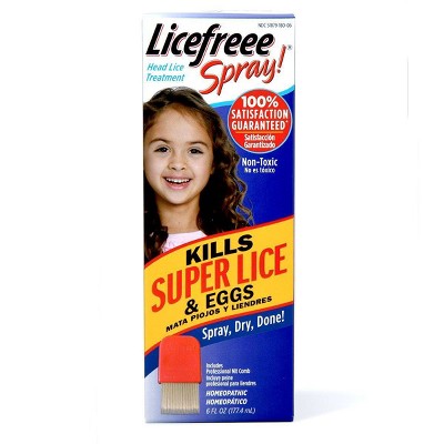 Licefreee Spray Instant Head Lice Treatment - 6 Fl Oz