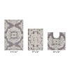 Medallion Collection 100% Cotton Tufted Bath Rug Set of 3 - Better Trends - 4 of 4
