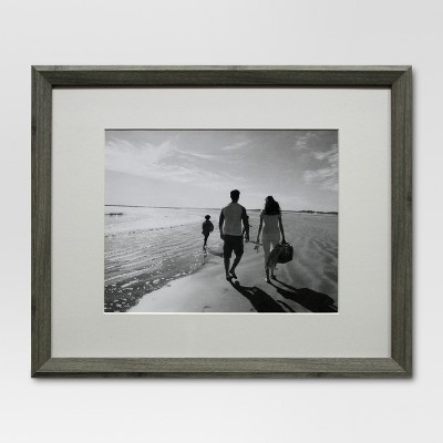11" x 14" Single Picture Frame Gray - Threshold™