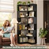 Aheaplus 6-Tier Corner Book Shelves, Freestanding Bookcase Storage Shelving - 2 of 4