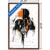 Trends International Star Wars: Saga - Vader Black And Orange Framed Wall Poster Prints - 3 of 4