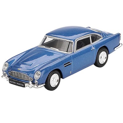 Aston Martin DB5 Sierra Blue Metallic Limited Edition 1/64 Diecast Model Car by Mini GT