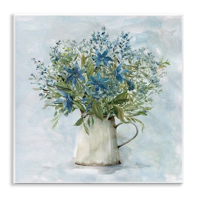 Stupell Industries Country Milk Tin Bouquet, 12" x 12"