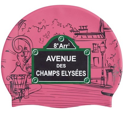 Sporti Paris Champs-Elysees Silicone Swim Cap