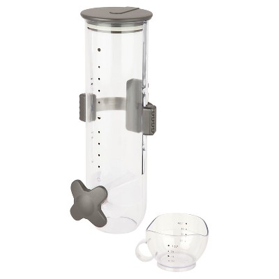 Zevro SmartSpace Edition Wall Mount Dry Food Dispenser Single 13Oz. Canister