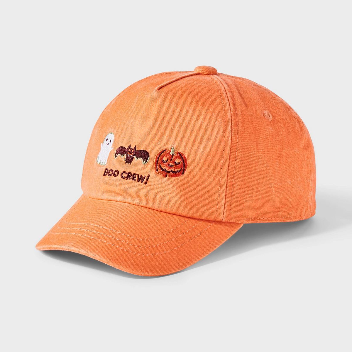 Toddlers' Boo Crew Halloween Baseball Hat - Cat & Jack™ Orange