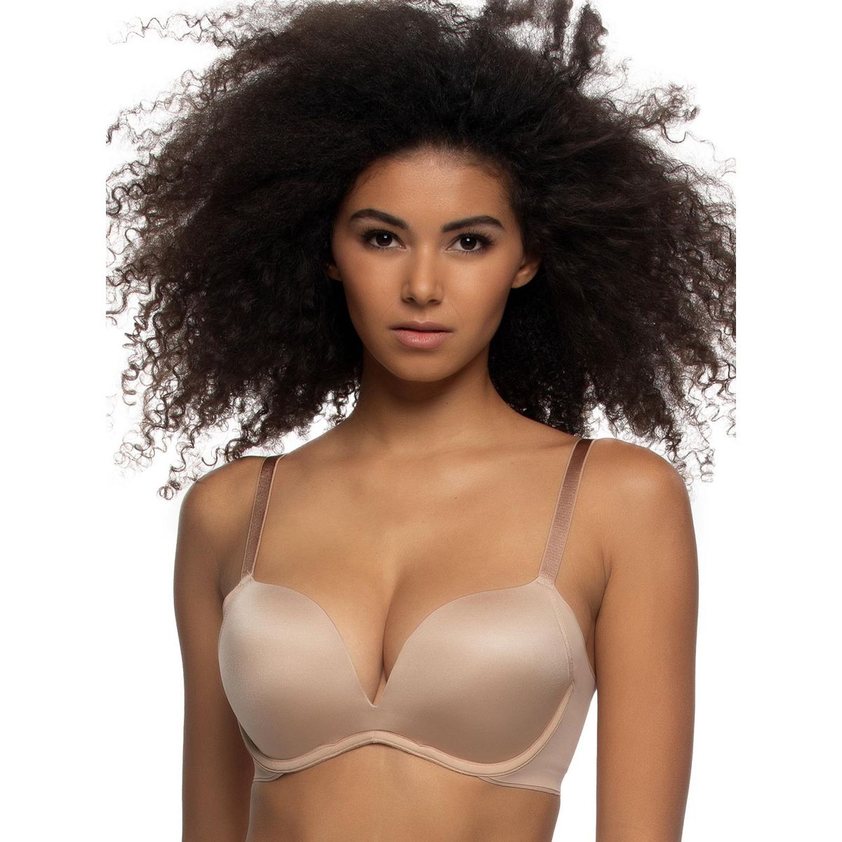 Women's Moxie Seamless Push Up Bra - Side Smoothing, Adds 1-1.5 Cup Sizes, Sexy, Lifting - Felina - thumbnail 4
