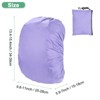 Unique Bargains Waterproof Backpack Rain Cover with A Carry Pouch for Hiking/Biking 1 Pc - 3 of 4