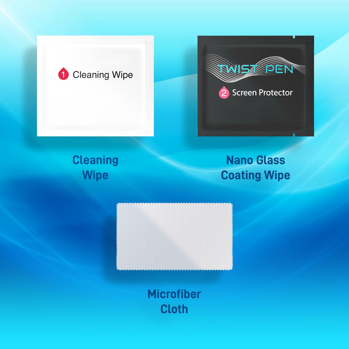 LUVVITT TWIST PEN Liquid Glass Screen Protector with $250 Coverage for All Devices - thumbnail 2