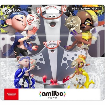 Amiibo | Splatoon Deep Cut Amiibo Set (shiver, Frye, & Big Man) Triple ...