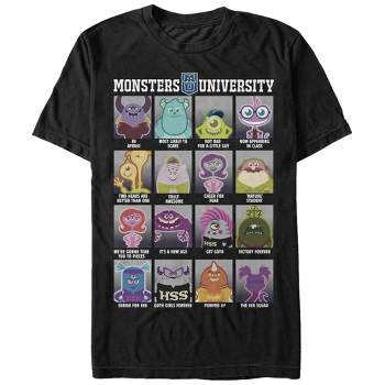 Men's Monsters Inc Yearbook Page T-Shirt