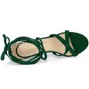 Allegra K Women's Lace-Up Stiletto High Heels Sandals - 4 of 4