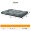 JOEJOY  Super Soft Calming Pet Bed, Reversible Plush Mat with Anti-Slip Base, Comfortable Pad for Dog Crate & Furniture Protection - 2 of 4