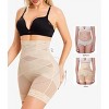 NEBILITY Shapewear Tummy Control Body Shaper High Waisted Butt Lifting Panties Shapewear Shorts Thigh Slimmer - 3 of 4