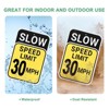 Unique Bargains Aluminum Weather Resistant Waterproof Rust Free Traffic Signs 1 Pc - 4 of 4
