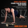 SQUATZ Wooden Balance Board - Anti-Slip Surface, Ideal for Fitness and Core Strength Training - SQDBB-1 - 4 of 4