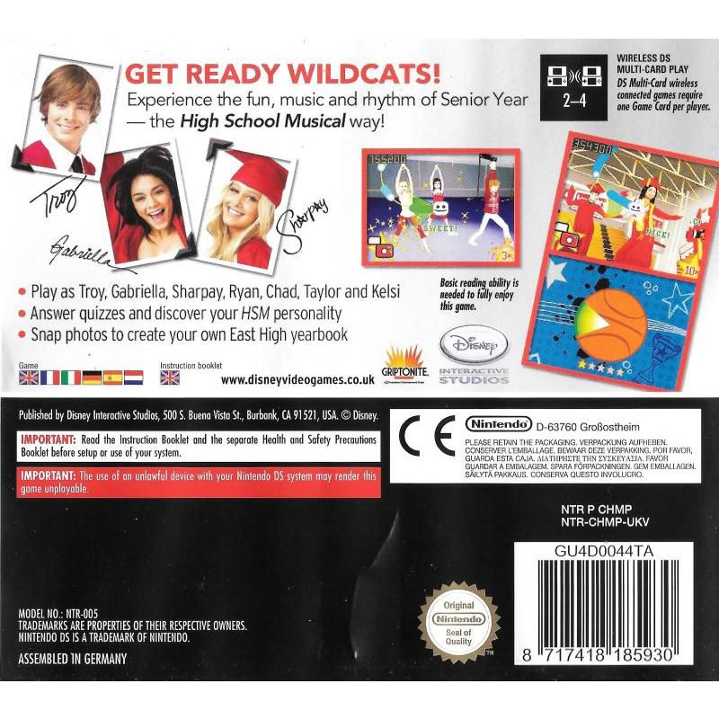 High School Musical 3 Senior Year - Nintendo DS, 2 of 3