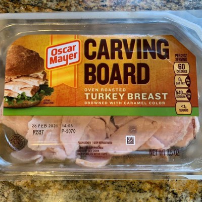 Oscar Mayer Carving Board Oven Roasted Turkey Breast Sliced Deli Sandwich  Lunch Meat - Shop Meat at H-E-B