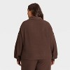 Women's Waffle Henley Sweatshirt - Auden™ - 2 of 3